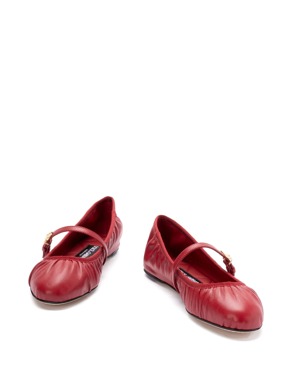 Dolce & Gabbana - Leather Ballerinas