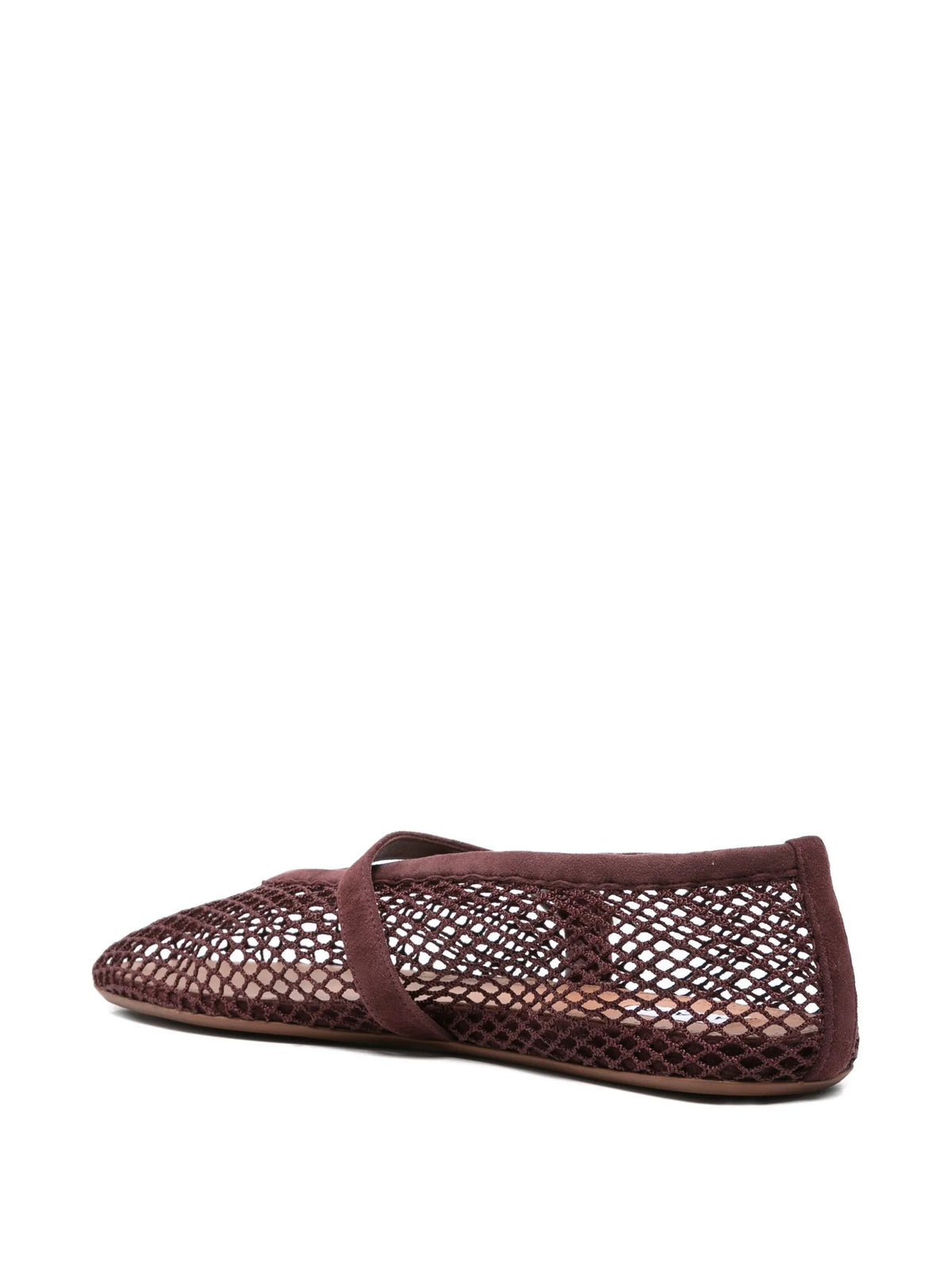 Alaïa - Fishnet Buckle-strap Ballet Flats