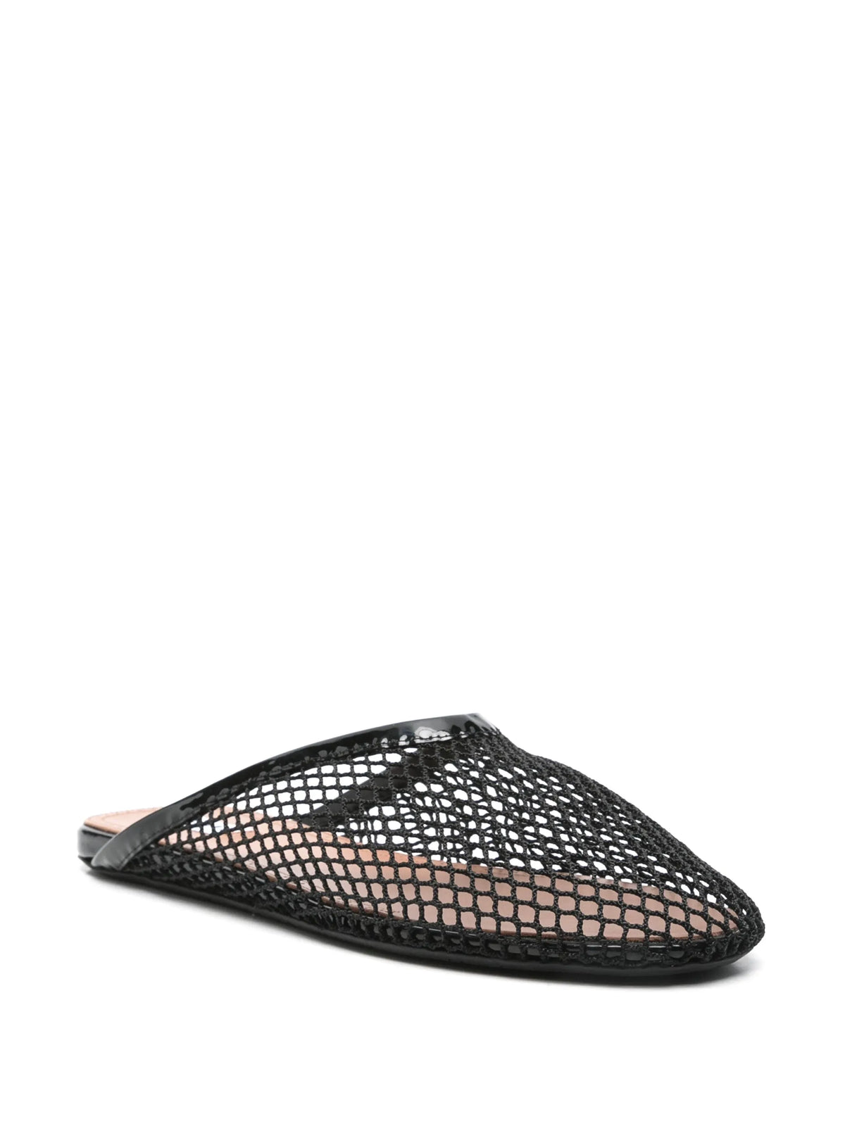 Alaïa - Fishnet Flat Mules