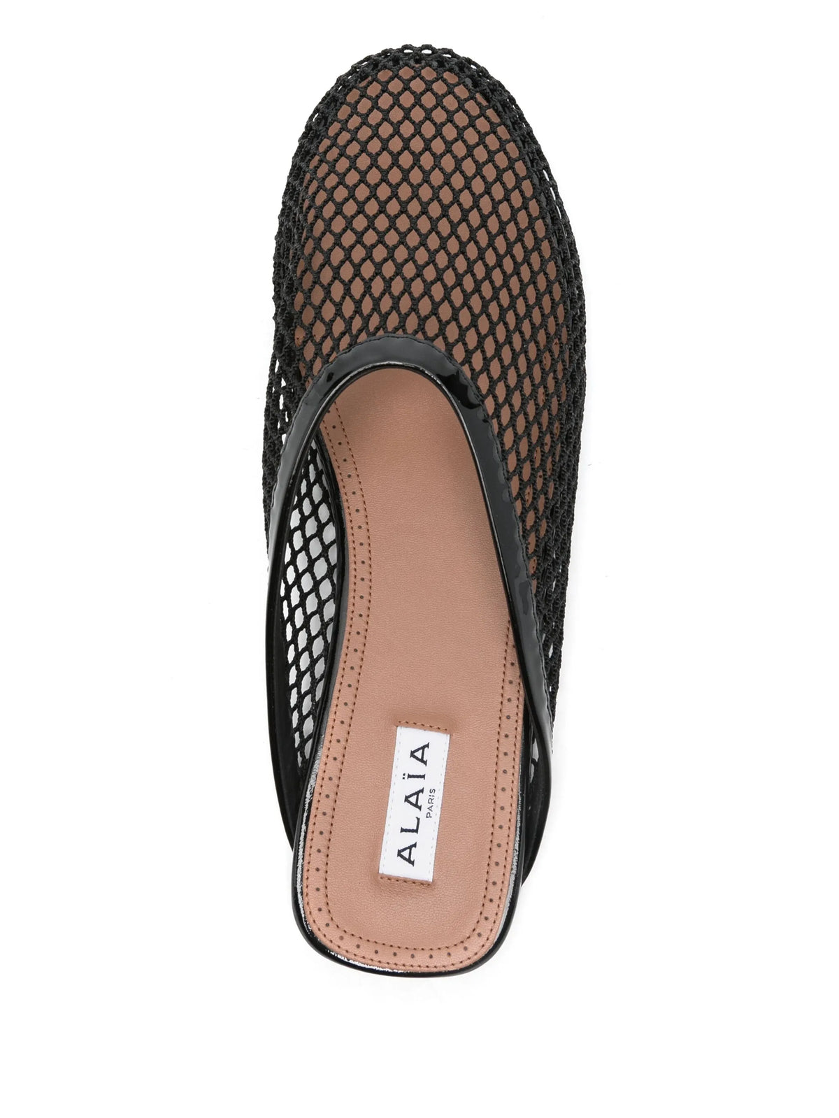 Alaïa - Fishnet Flat Mules