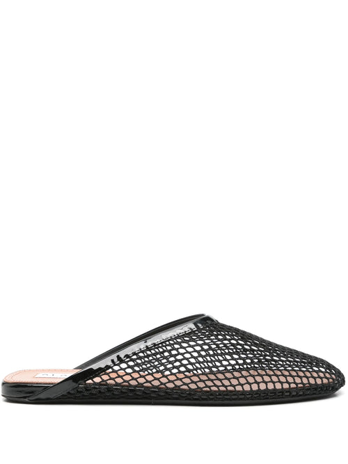 Alaïa - Fishnet Flat Mules
