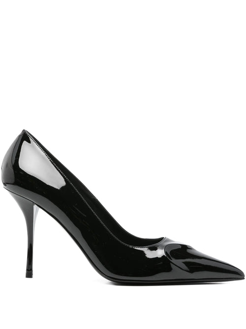 Alaïa - Heart-motif Pointed-toe Pumps