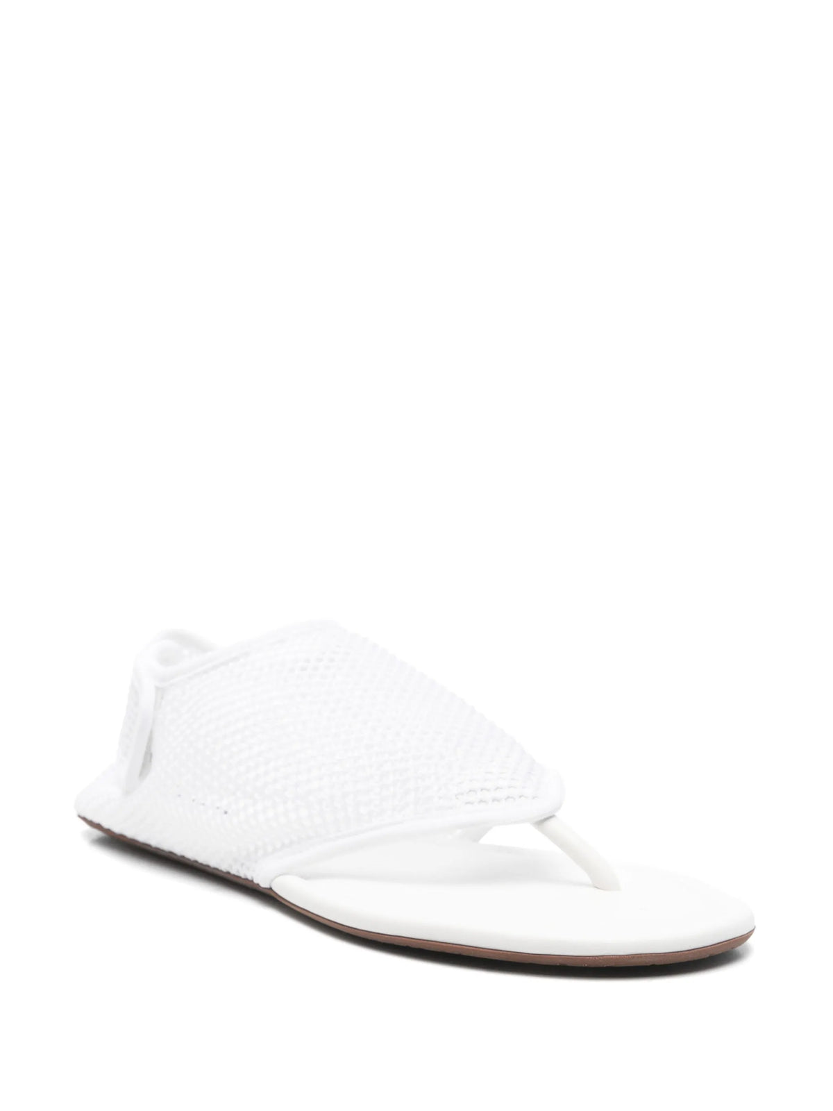 Alaïa - Leather Flat Sandals