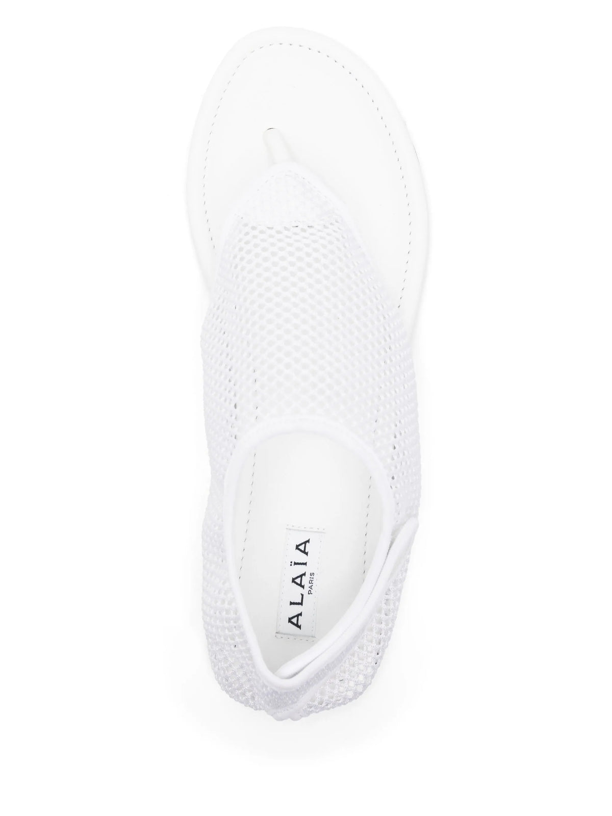 Alaïa - Leather Flat Sandals