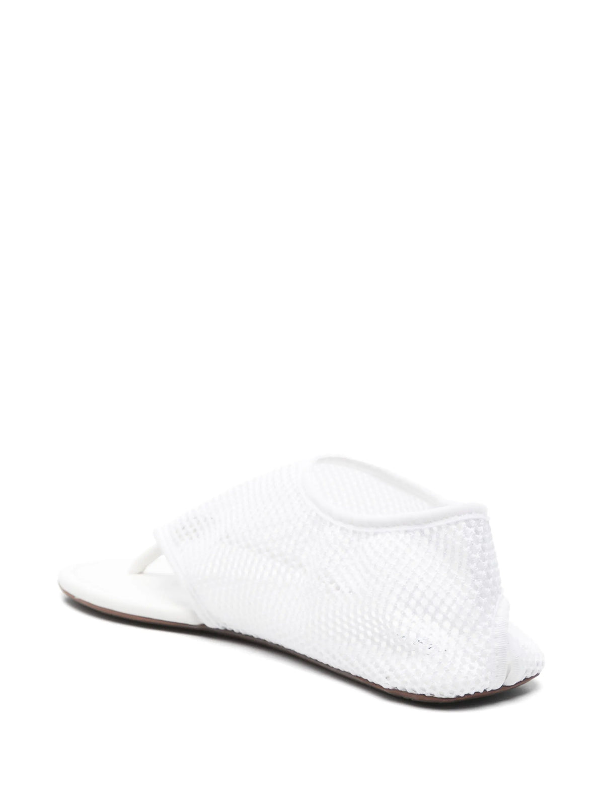 Alaïa - Leather Flat Sandals