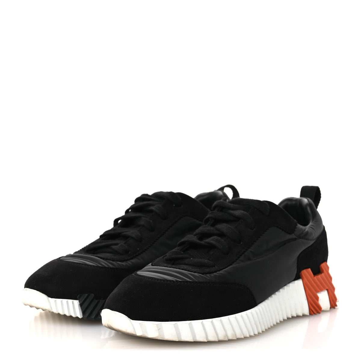 Hermès - Air Mesh Suede Goatskin Bouncing Sneakers