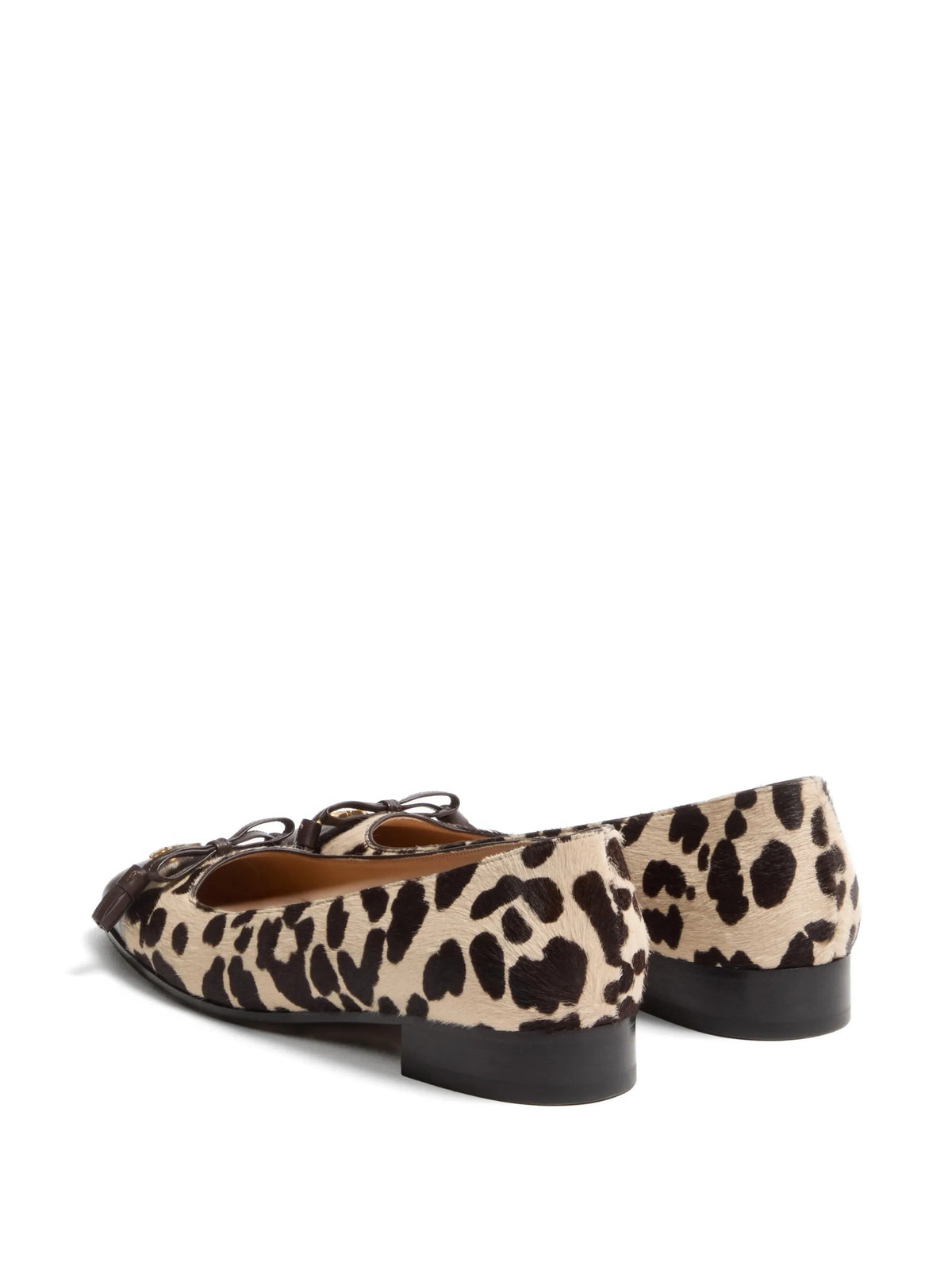 Valentino - Valet Du Roi Ballerina In Pony-effect Calfskin 25mm