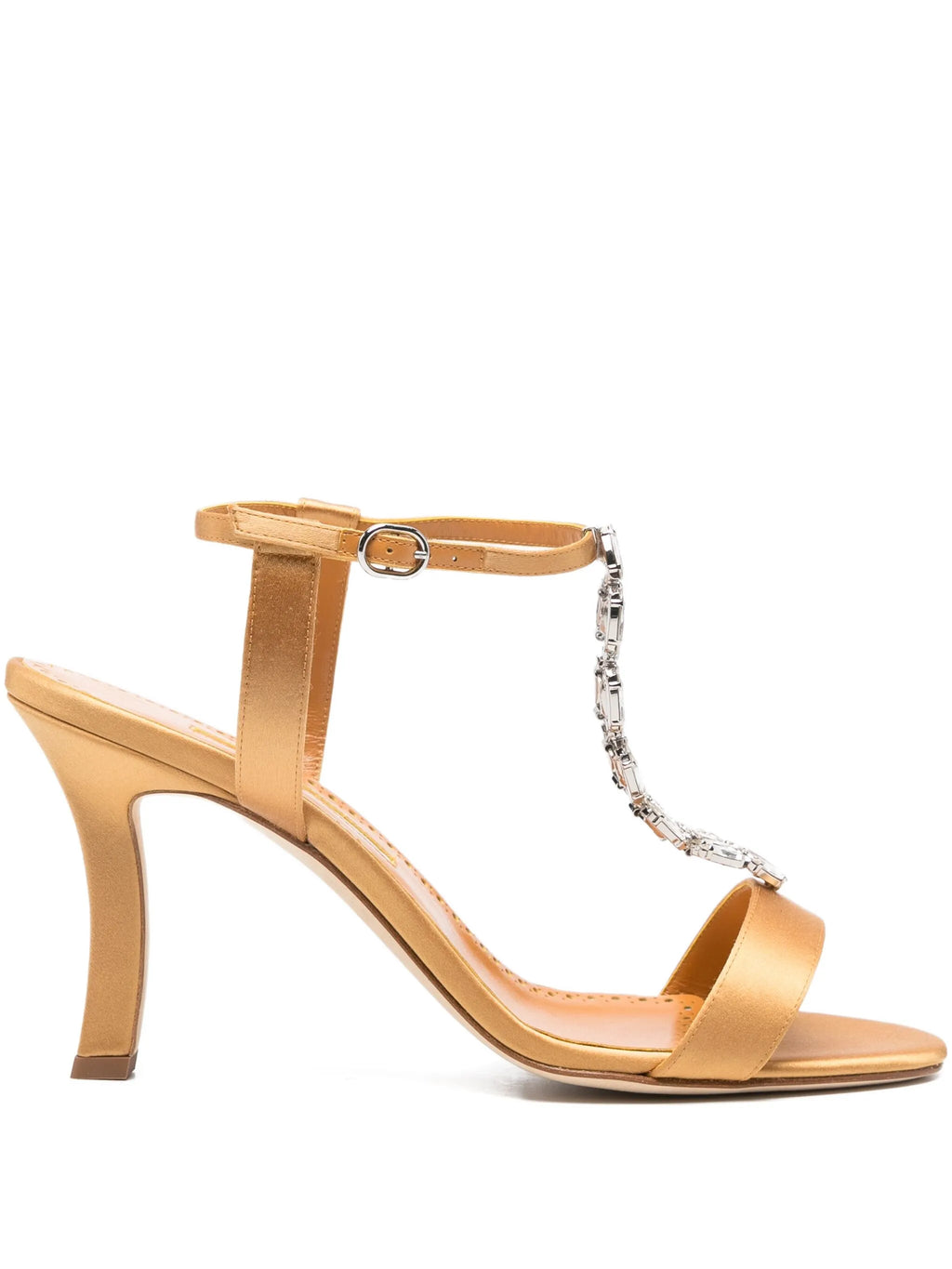 Manolo Blahnik - 90mm Leather Heeled Sandals