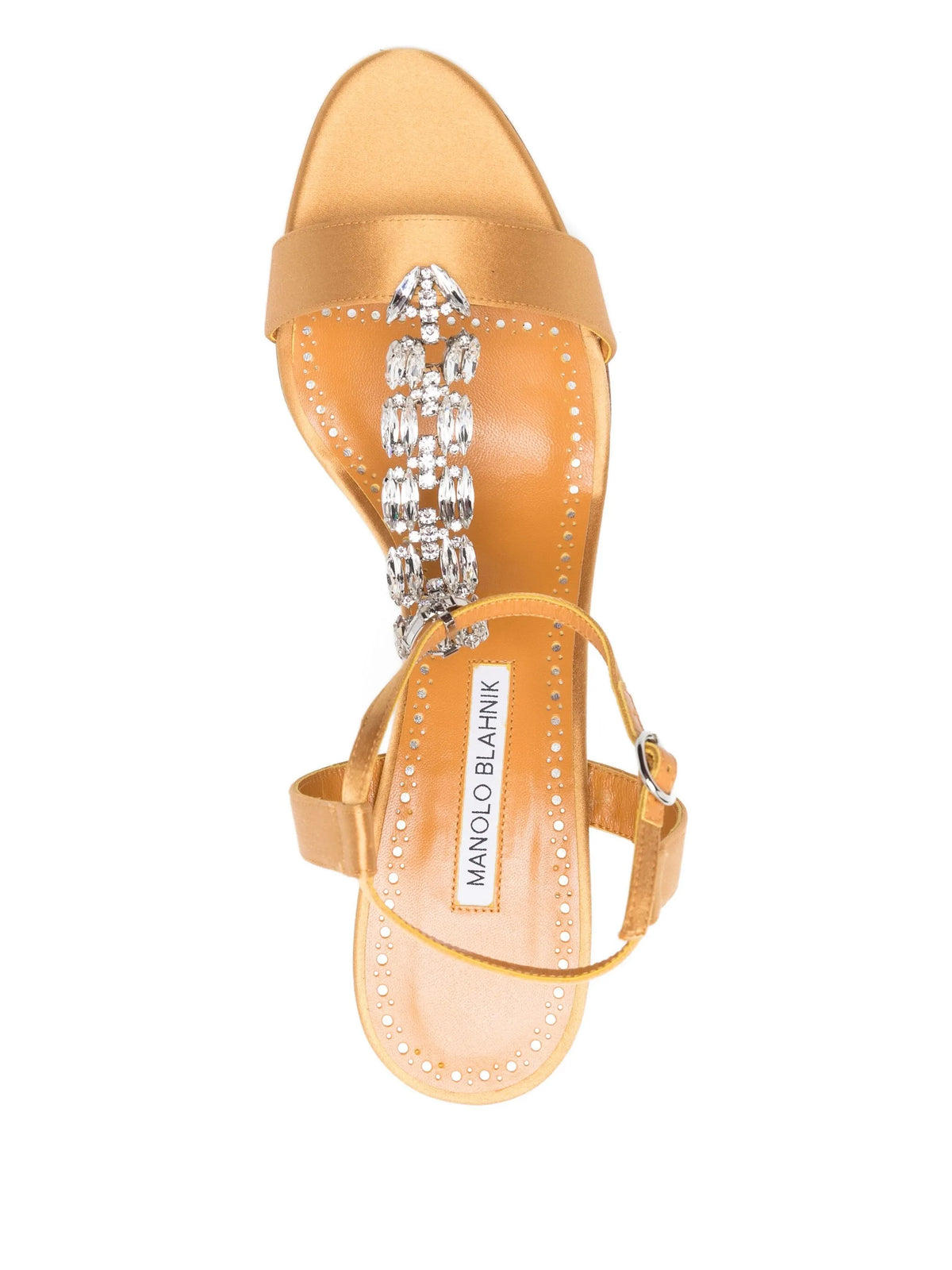 Manolo Blahnik - 90mm Leather Heeled Sandals