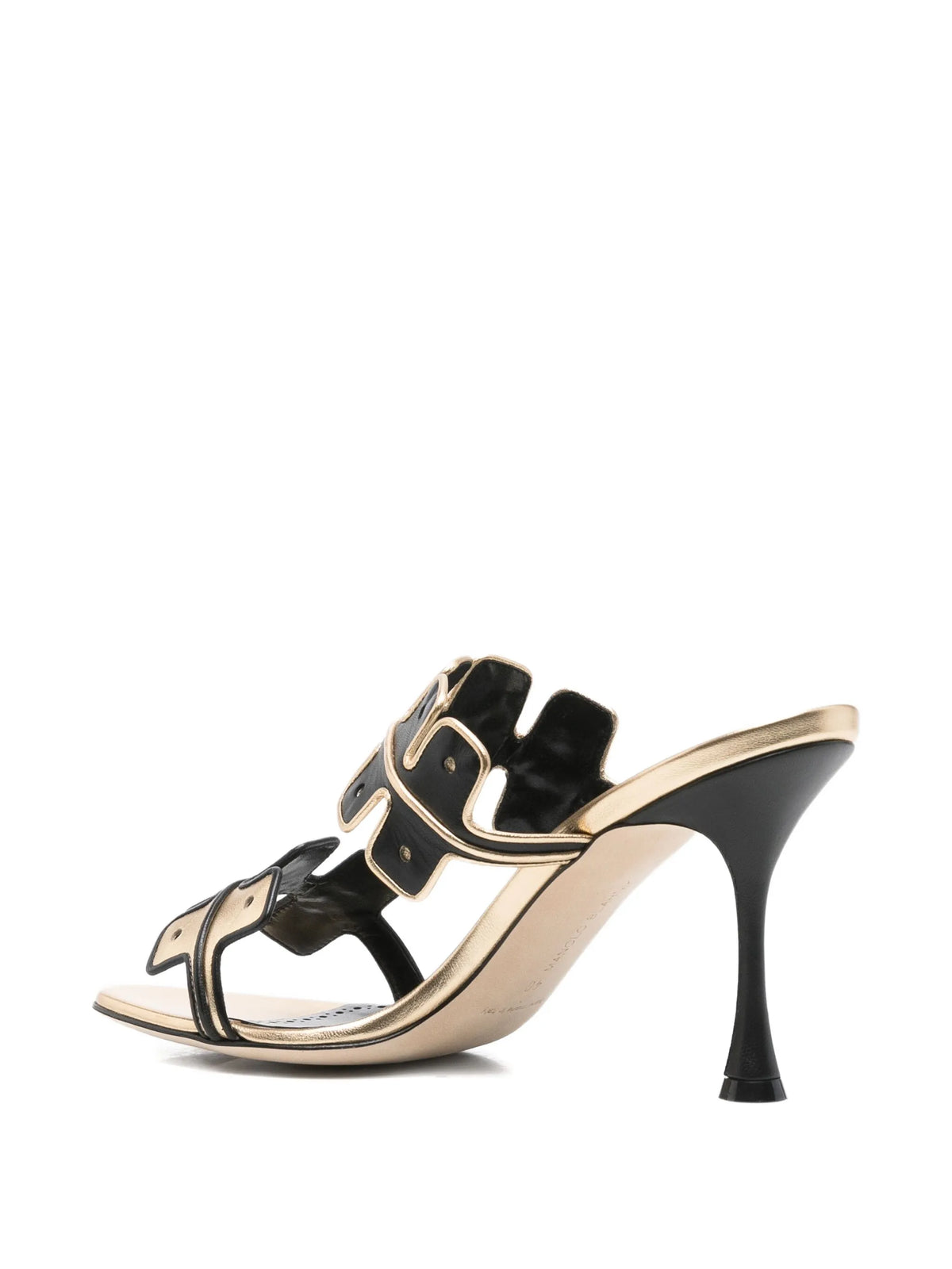 Manolo Blahnik - 90mm Aplinanu Leather Sandals