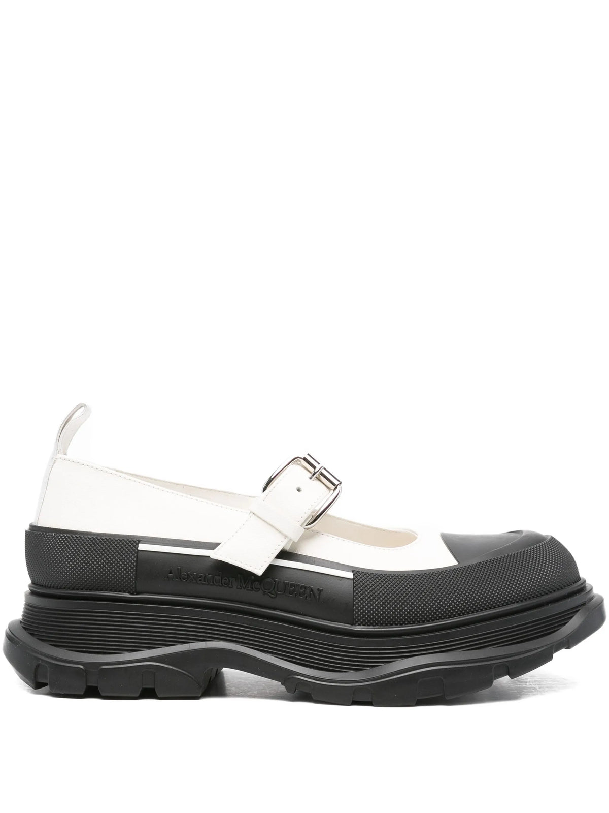 Alexander McQueen - 45mm Buckle-strap Leather Pumps