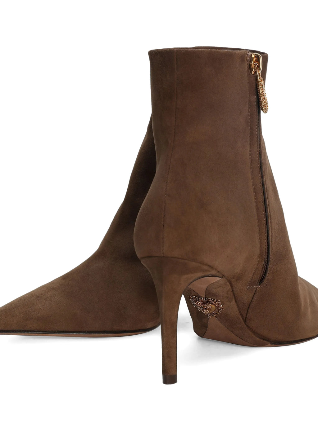 Dolce & Gabbana - 75mm Devotion Pointed-toe Ankle Boots