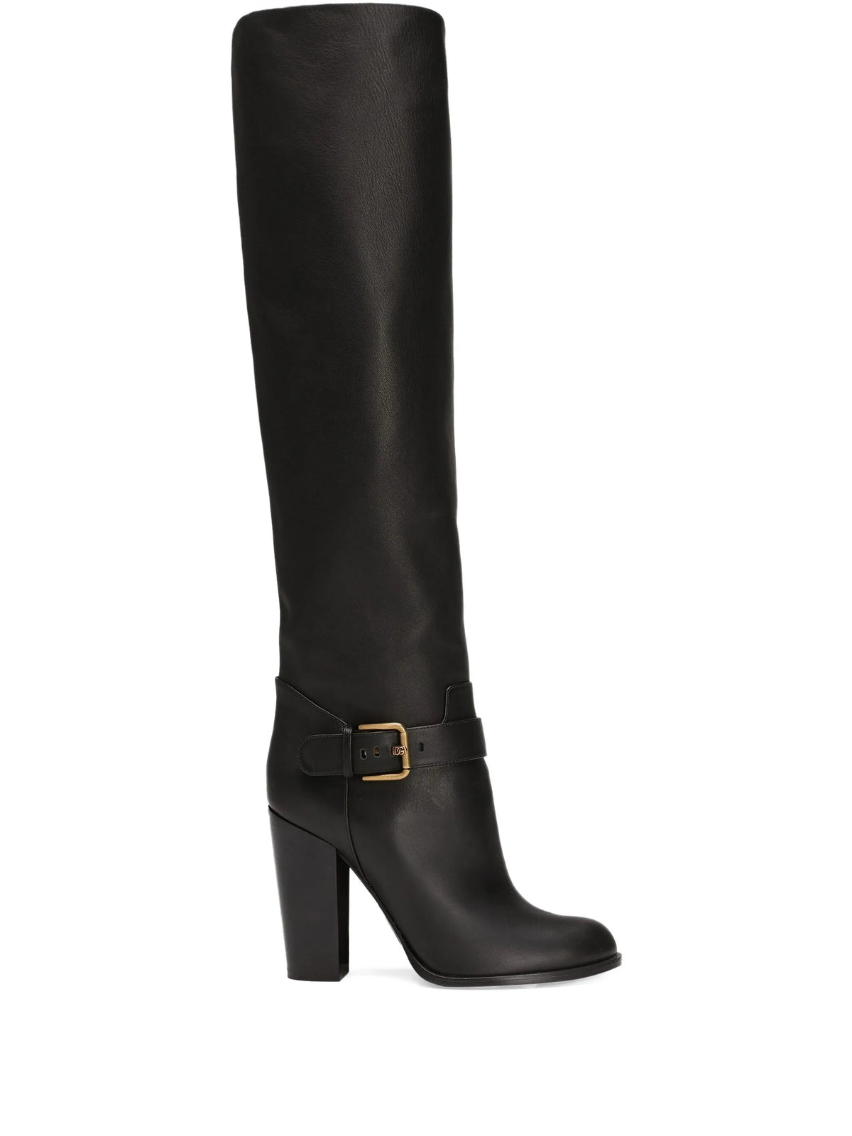 Dolce & Gabbana - Leather Knee-high Boots