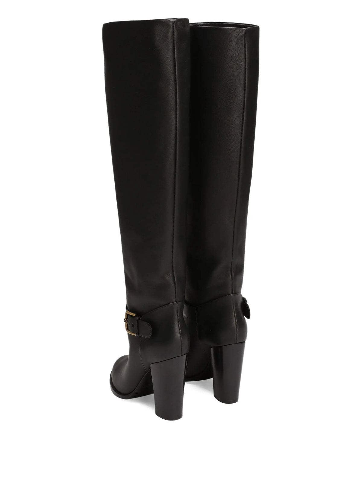 Dolce & Gabbana - Leather Knee-high Boots