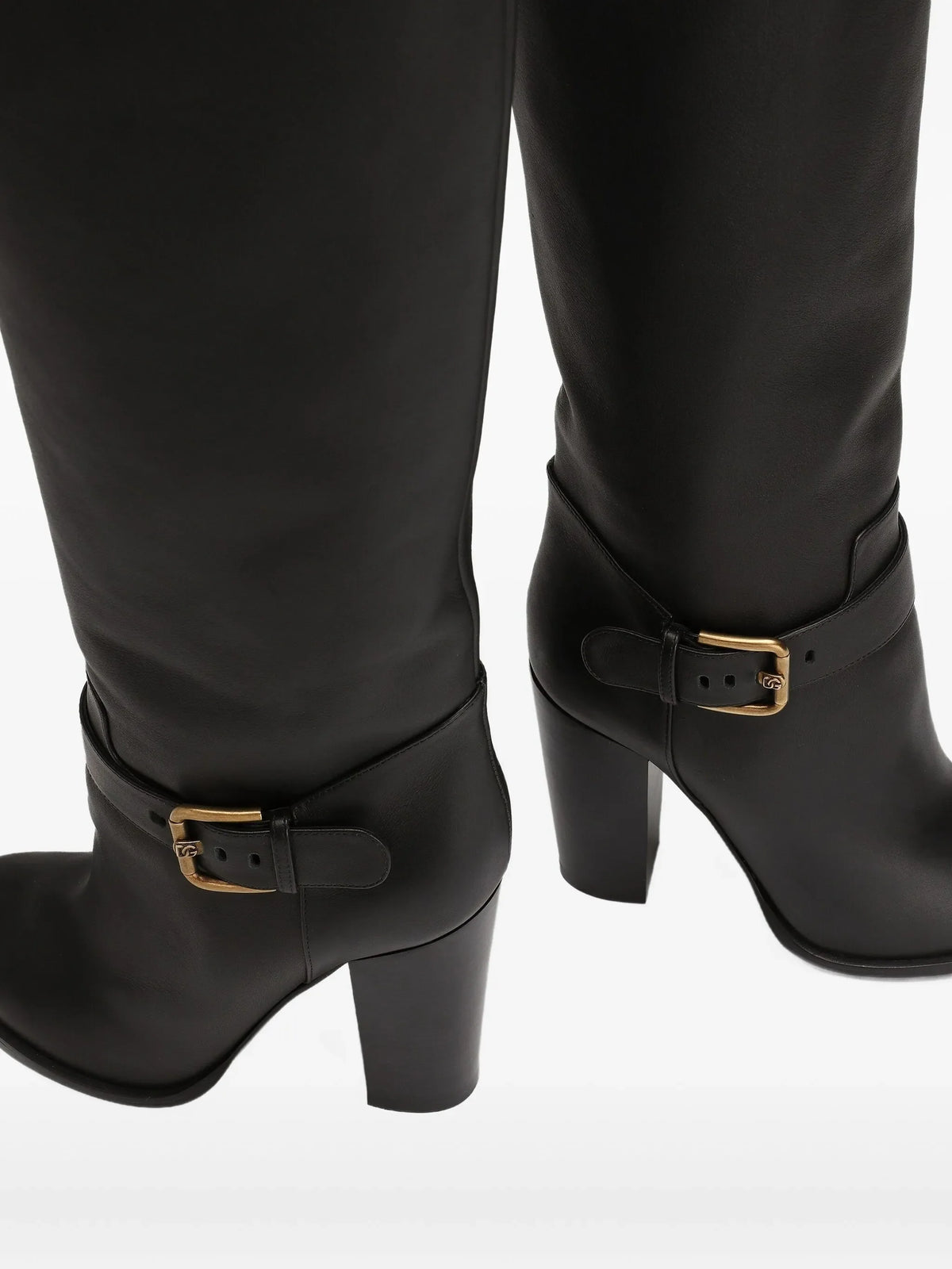 Dolce & Gabbana - Leather Knee-high Boots