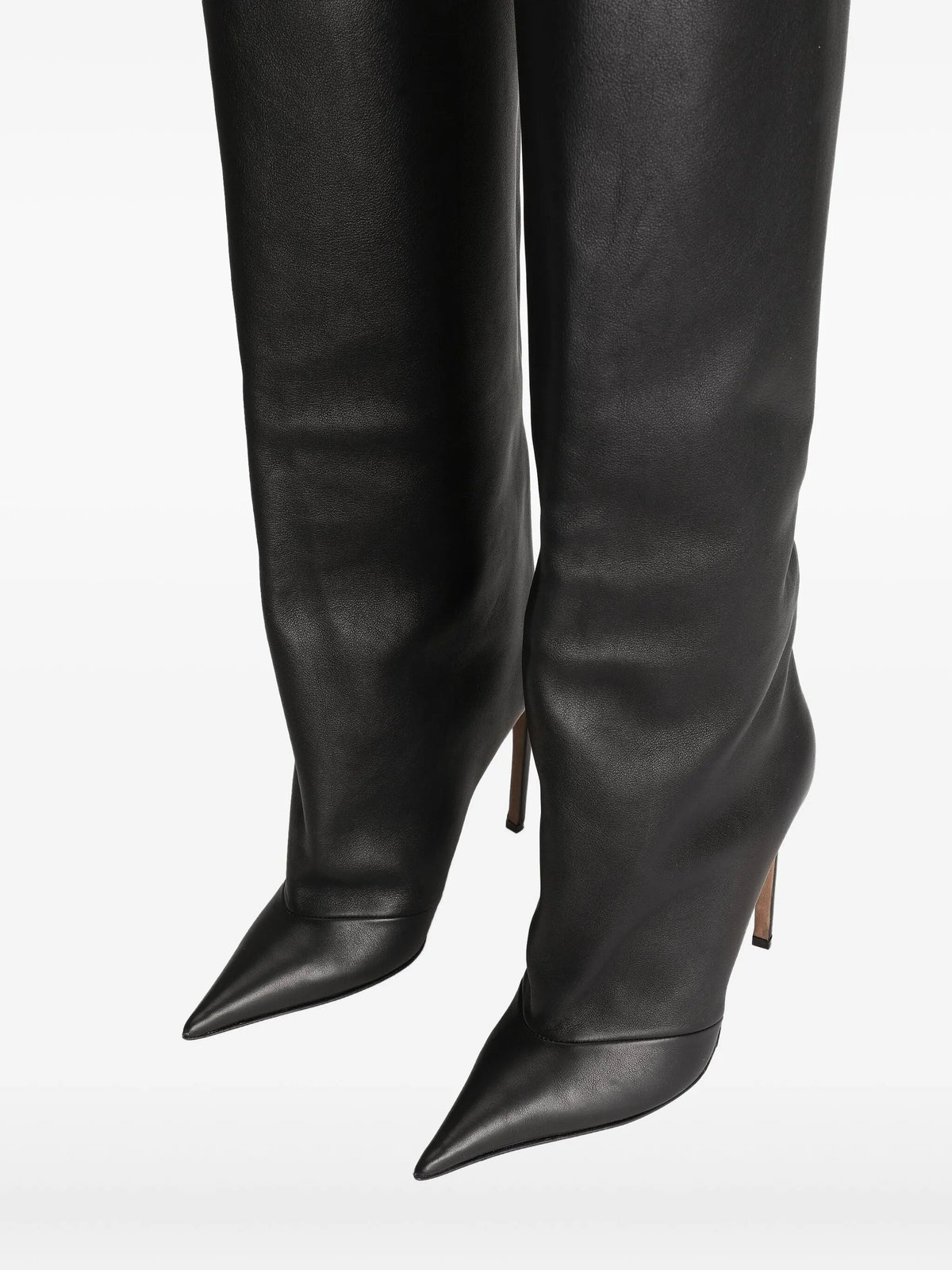 Dolce & Gabbana - 105mm Devotion Knee-high Pointed-toe Boots