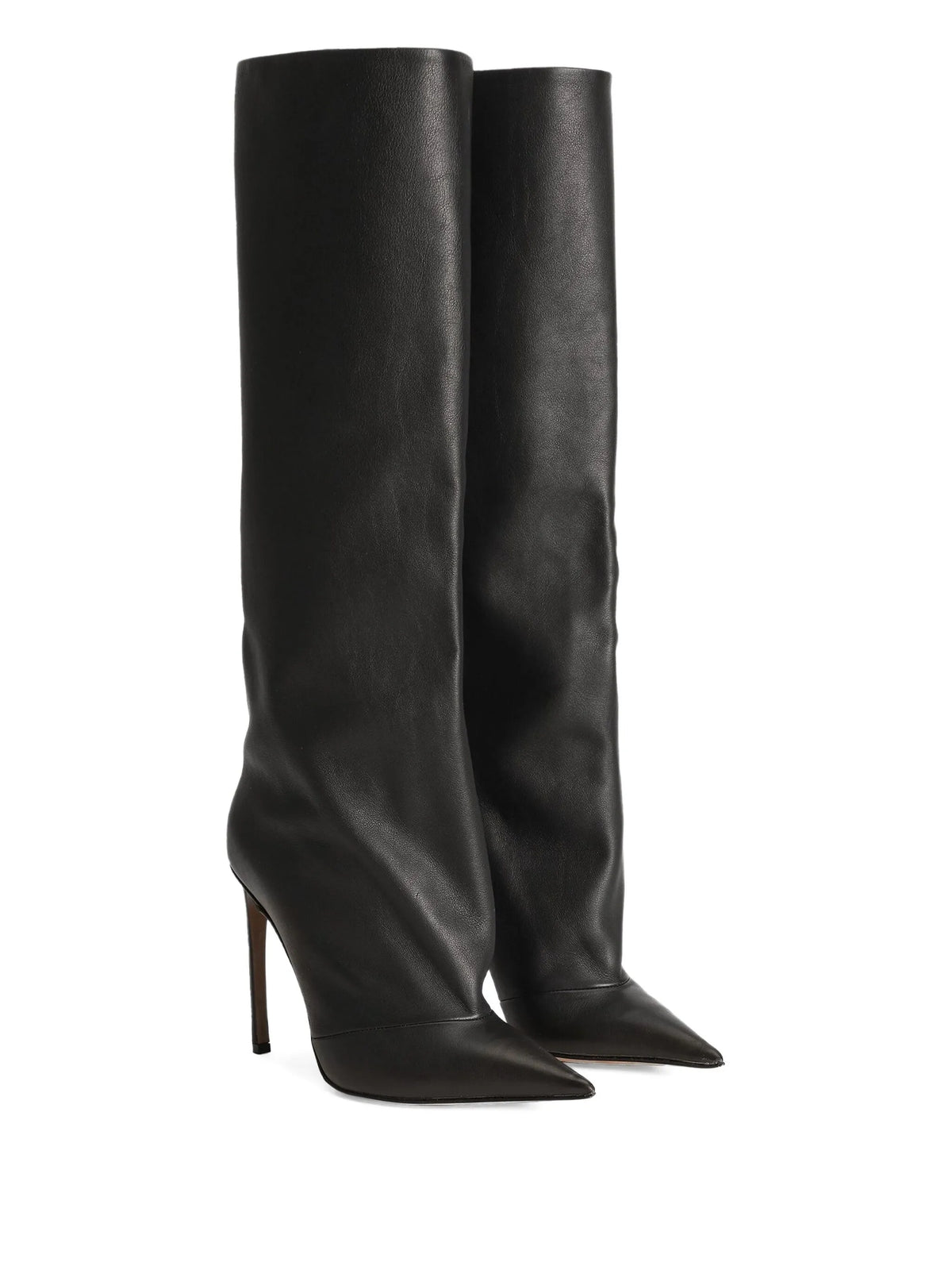 Dolce & Gabbana - 105mm Devotion Knee-high Pointed-toe Boots
