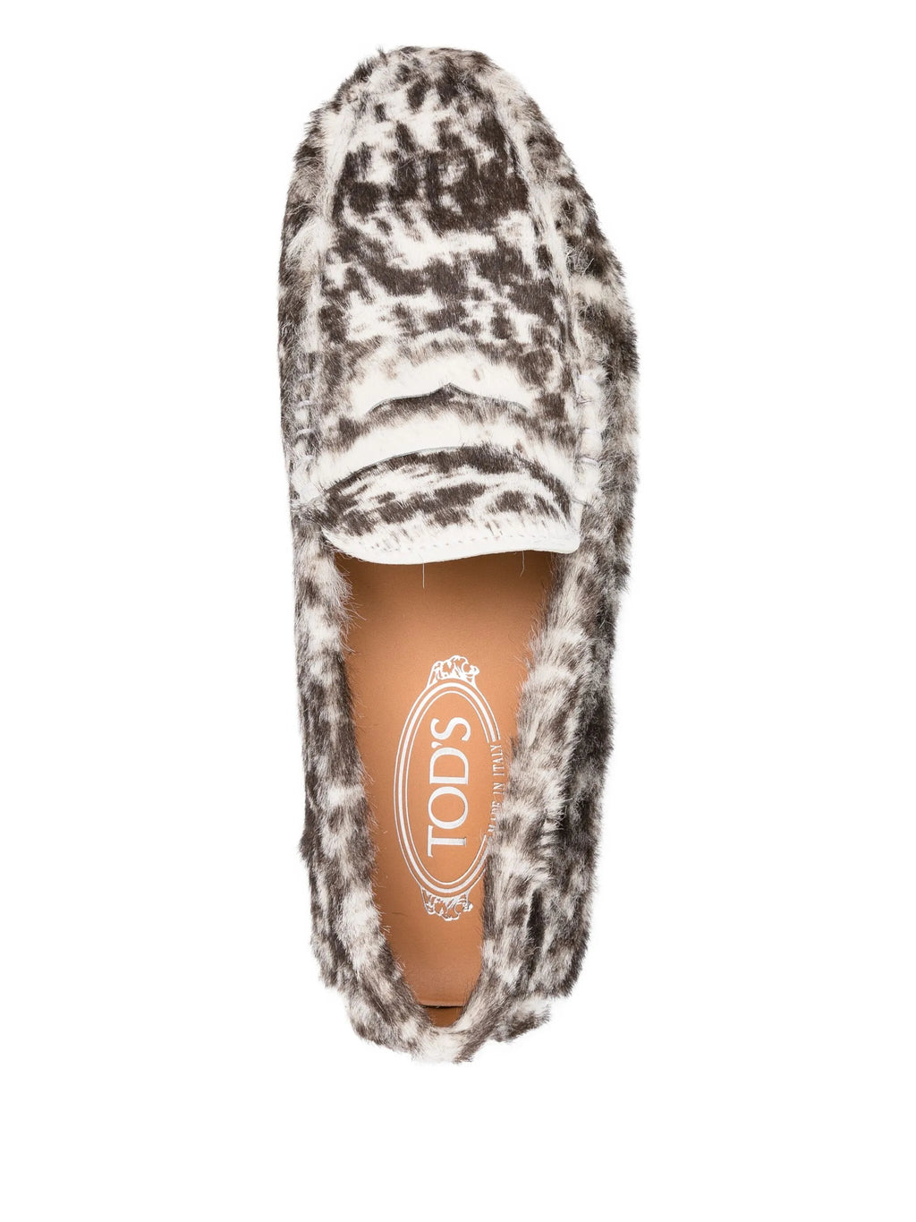 Tod's - Gommino Leopard-print Pony-hair Loafers