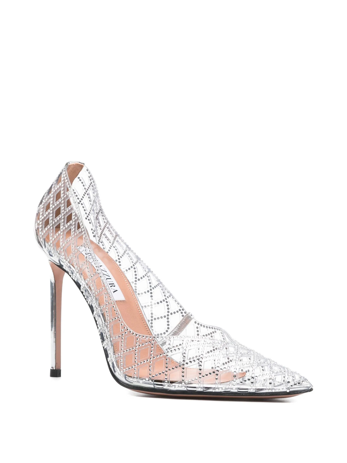 Aquazzura - 105mm Lumiere Crystal-embellished Pumps