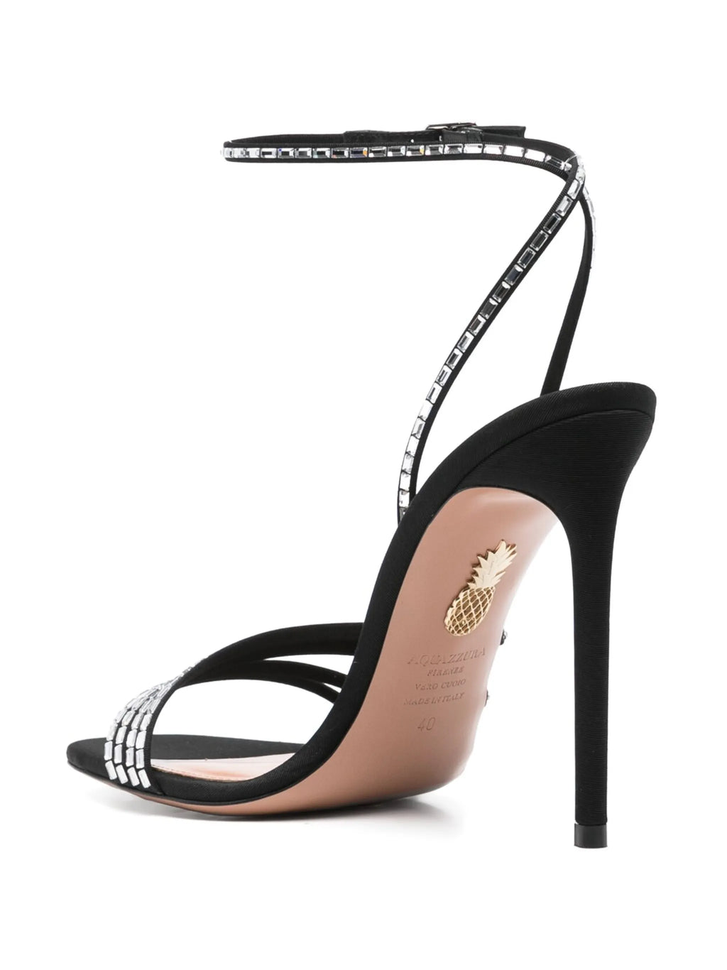 Aquazzura - Mistica Crystal-embellished Sandals