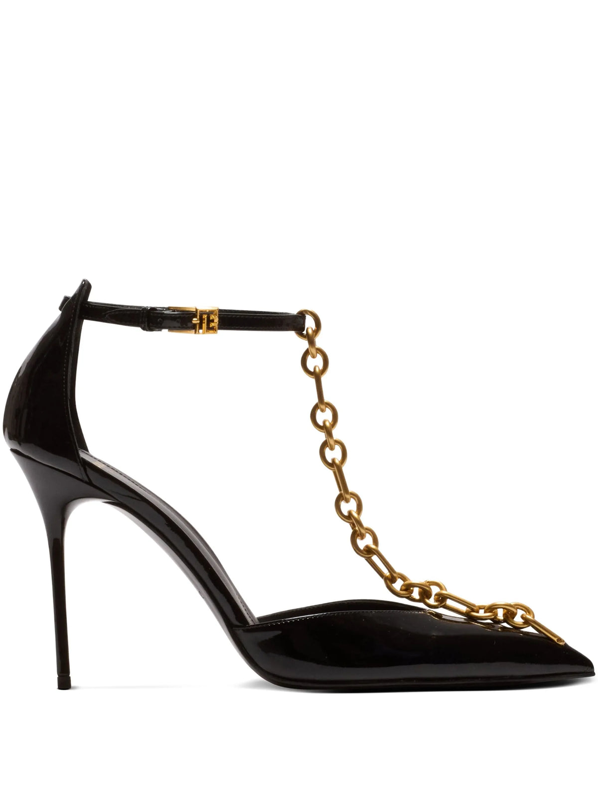 Balmain - 95mm Sync Leather Pumps