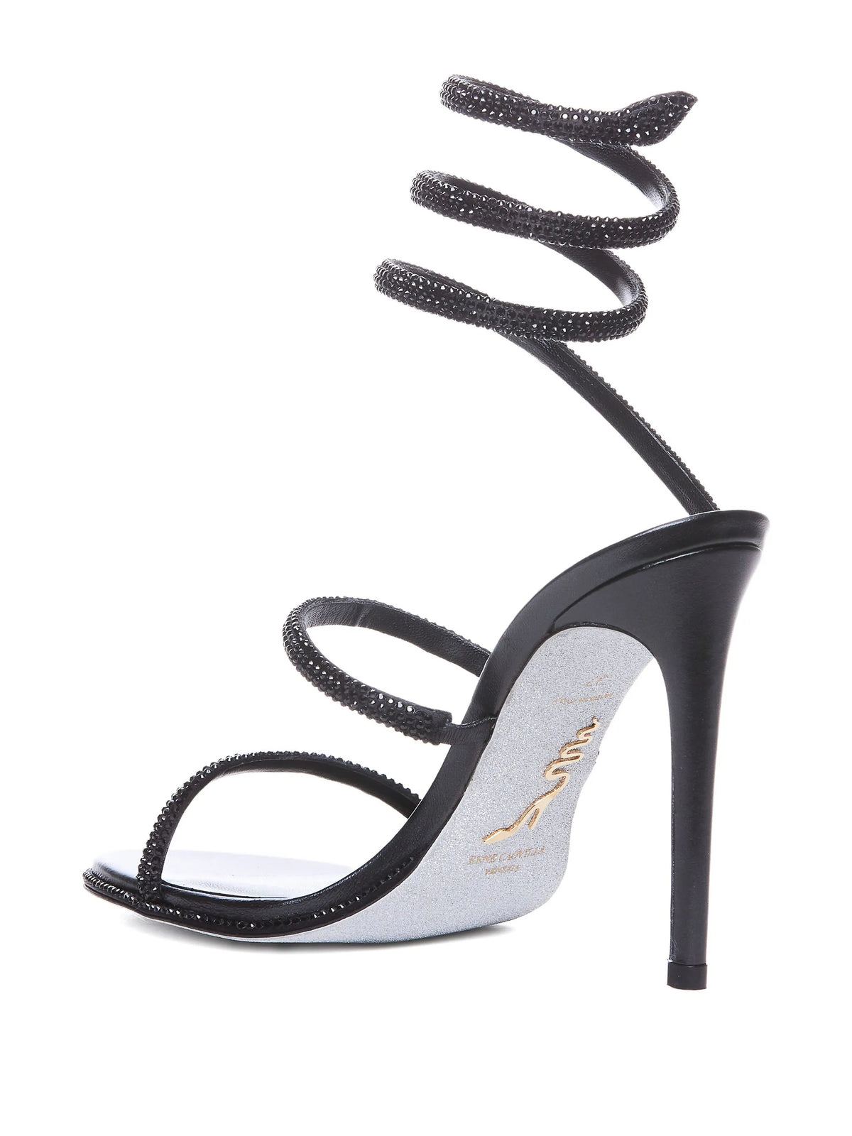 René Caovilla - 105mm Leather Sandals