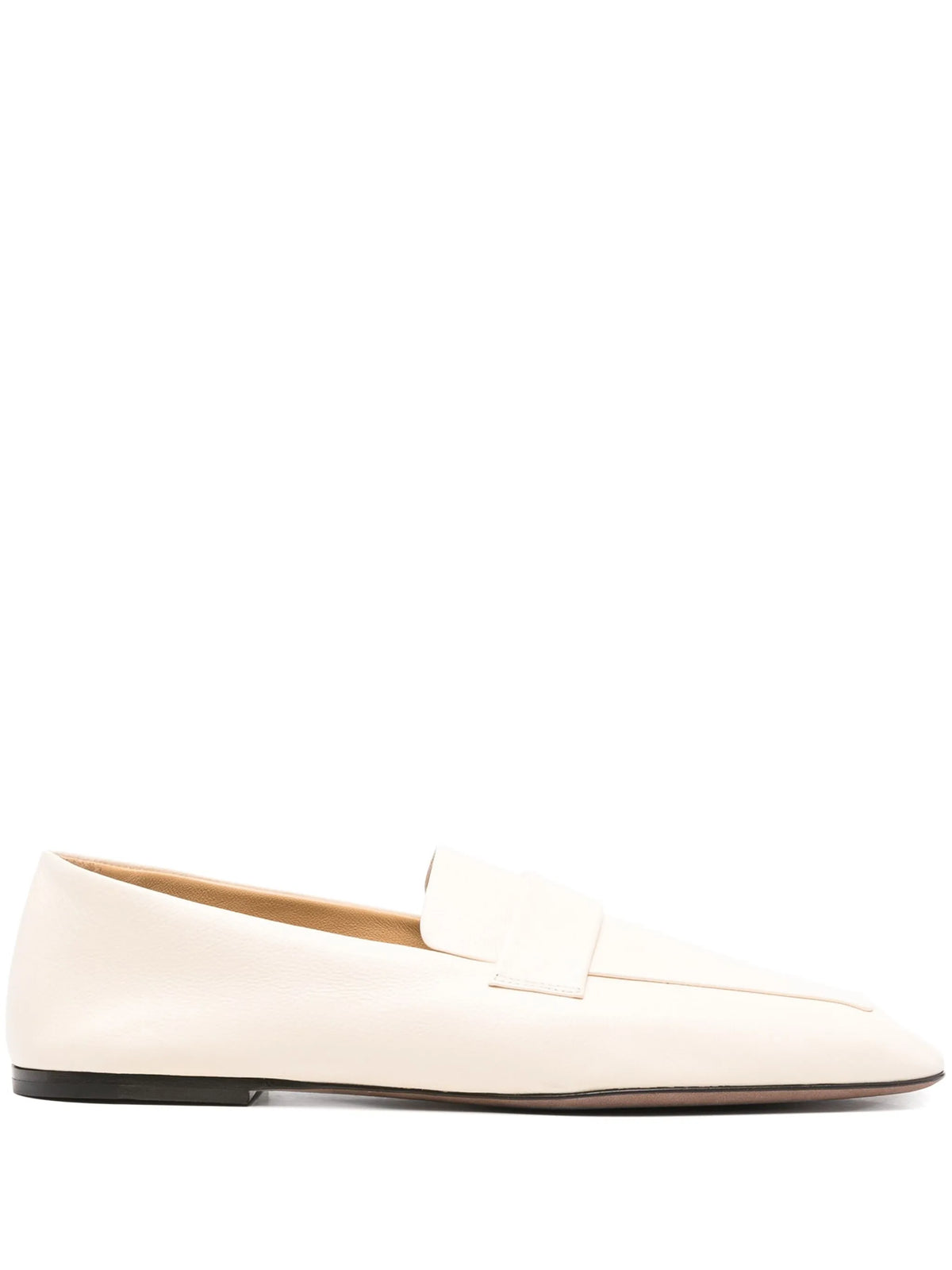 The Row - Square Leather Loafers
