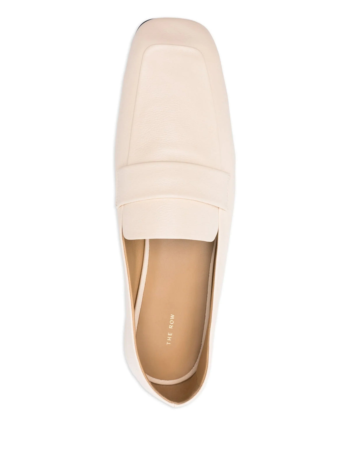The Row - Square Leather Loafers
