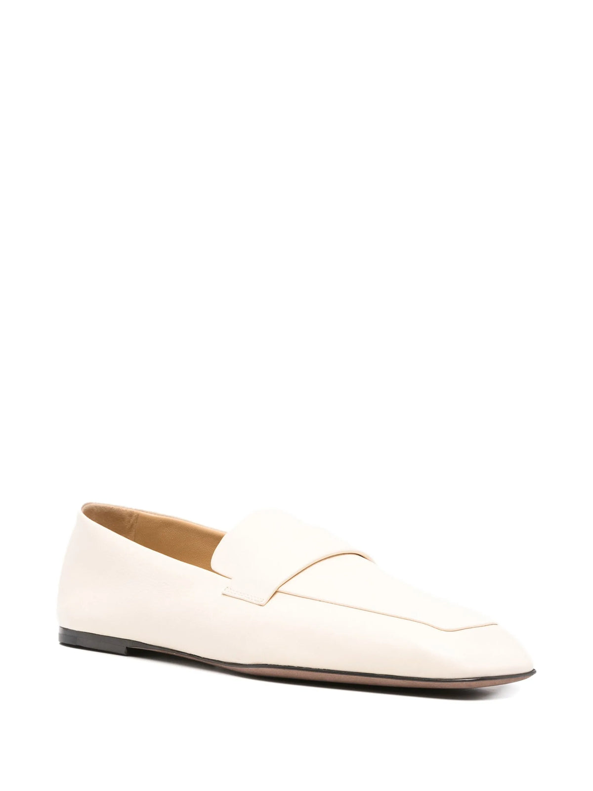 The Row - Square Leather Loafers