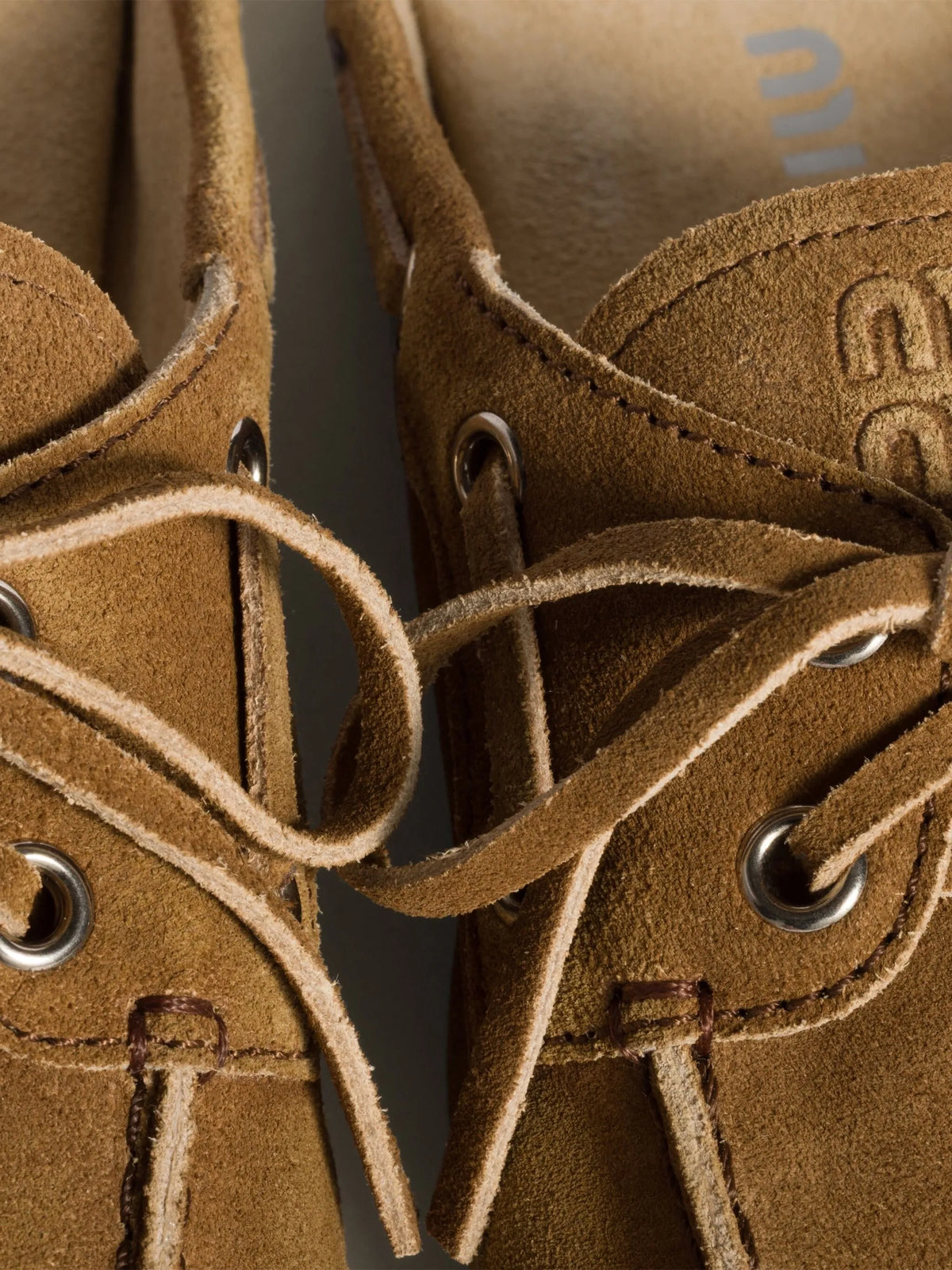 Miu Miu - Faded Suede Mules