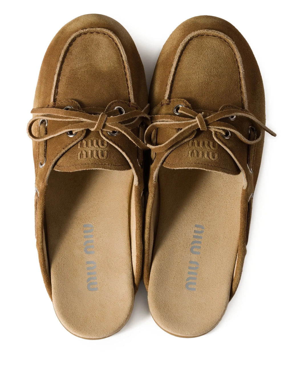 Miu Miu - Faded Suede Mules