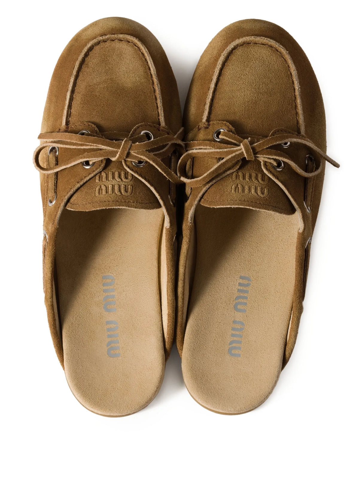 Miu Miu - Faded Suede Mules