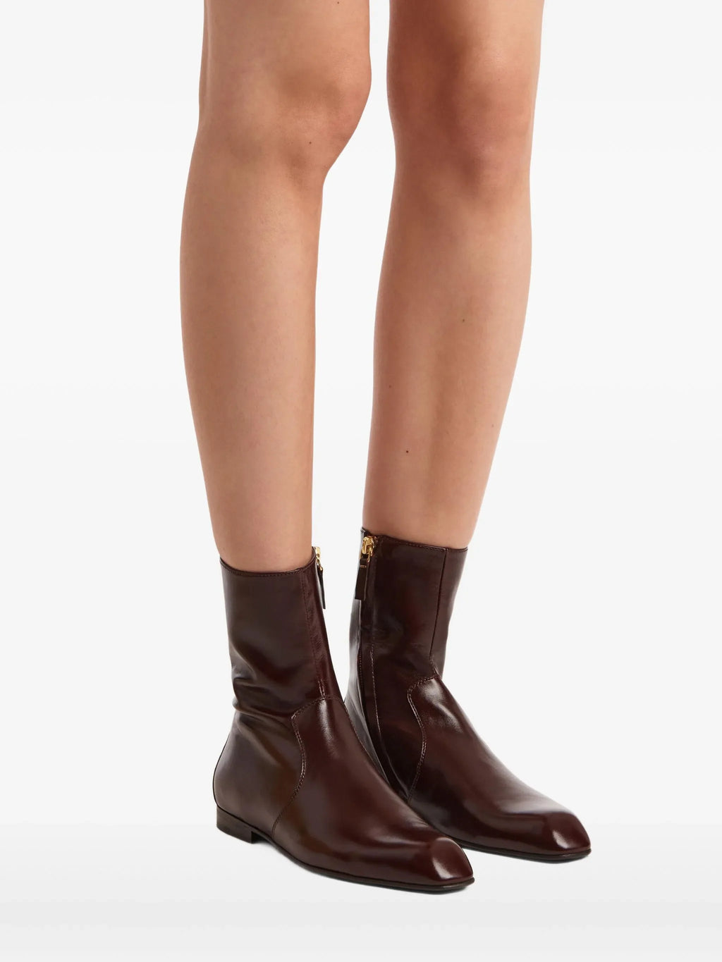 Khaite - Colt Zip Ankle Boots