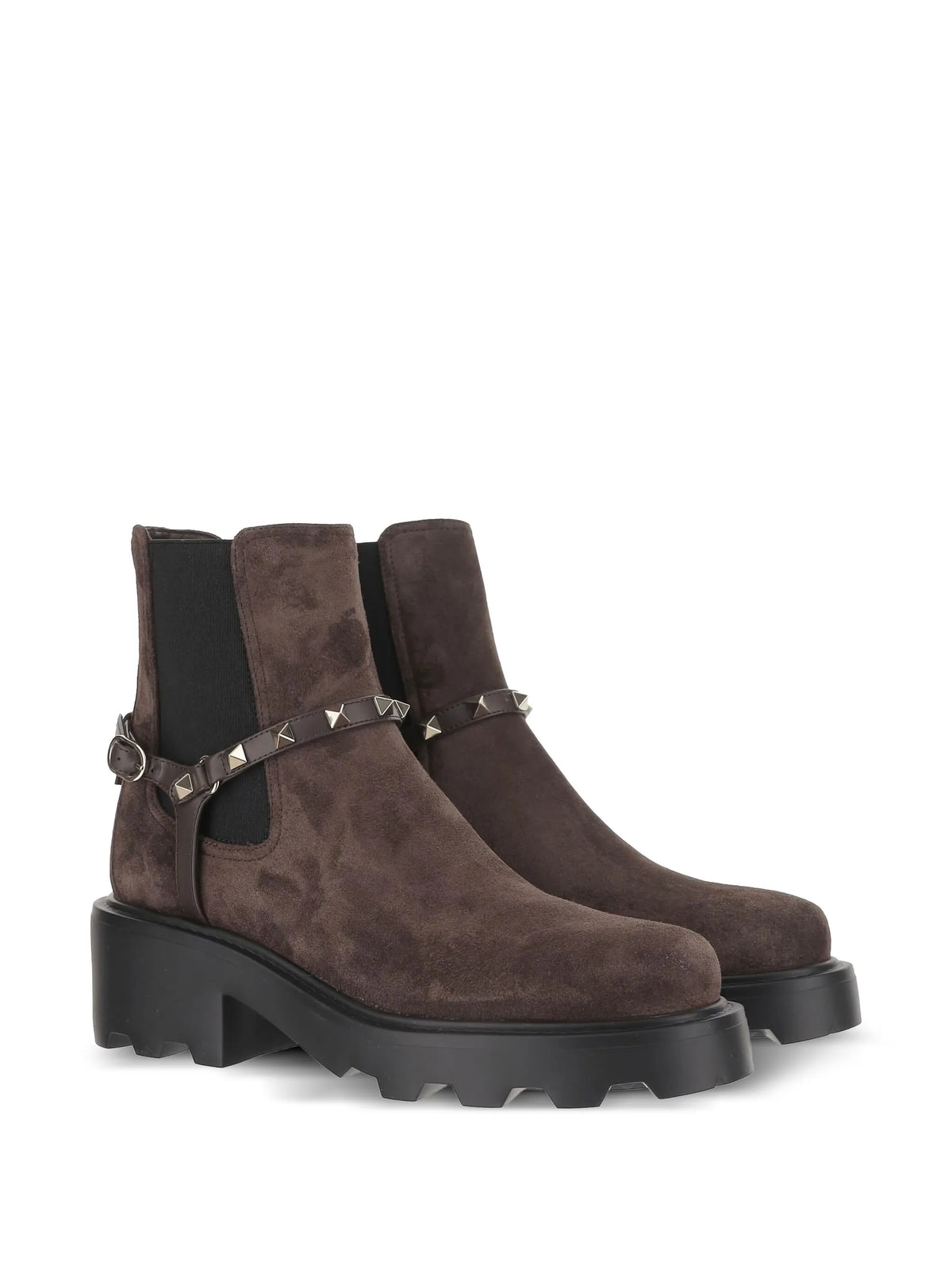Valentino - Studded-ankle Chelsea Boots