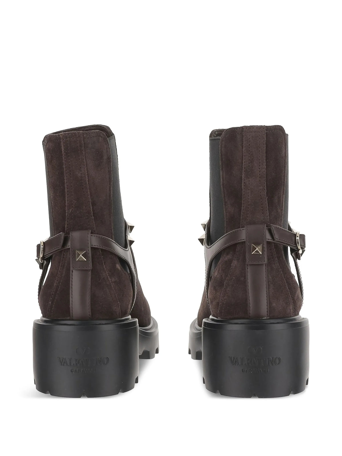 Valentino - Studded-ankle Chelsea Boots