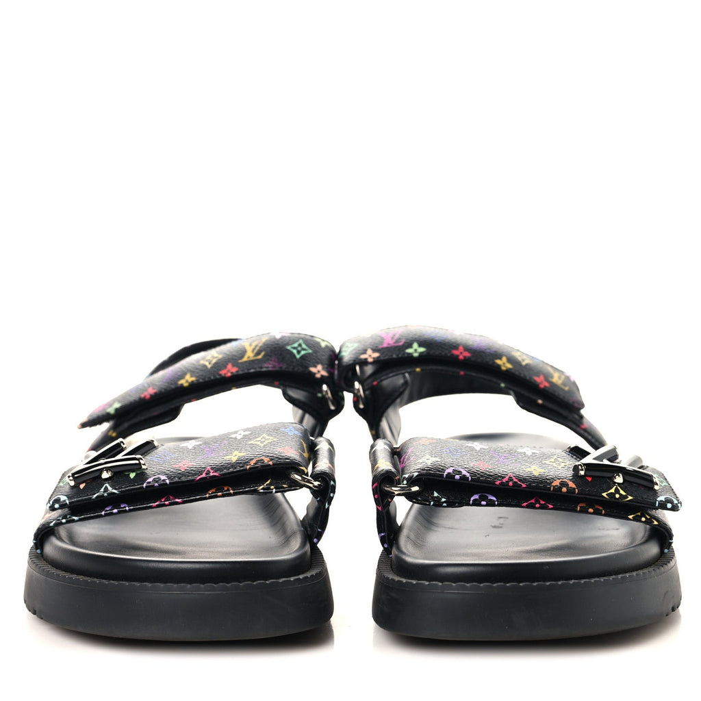 Louis Vuitton - LV X TM Monogram Multicolor Sunset Flat Sandals