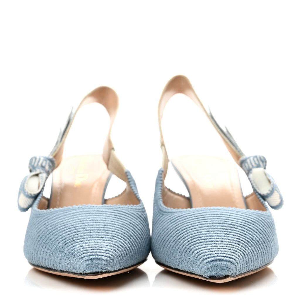 Dior - Cotton Ribbon Embroidered J’Adior Slingback 65mm Pumps