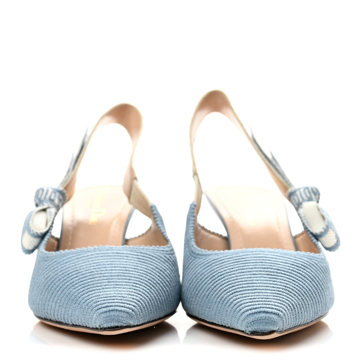 Dior - Cotton Ribbon Embroidered J’Adior Slingback 65mm Pumps