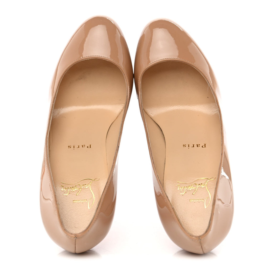 Christian Louboutin - Patent Bianca 120 Pumps