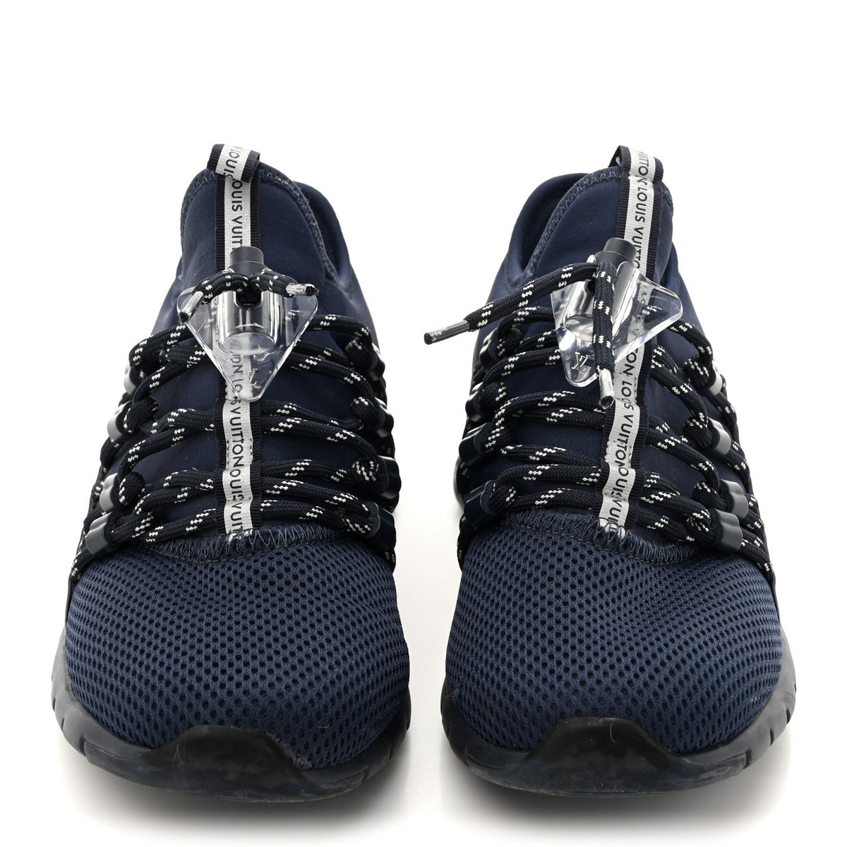 Louis Vuitton - Neoprene Mesh Rubber Fastlane Low Sneakers
