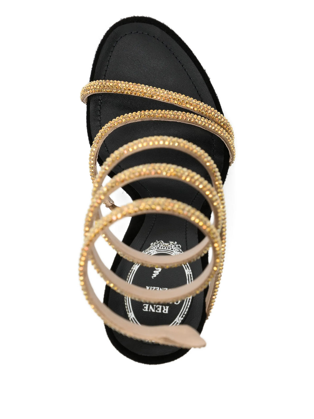 René Caovilla - 110mm Crystal-embellished Spiral Sandals