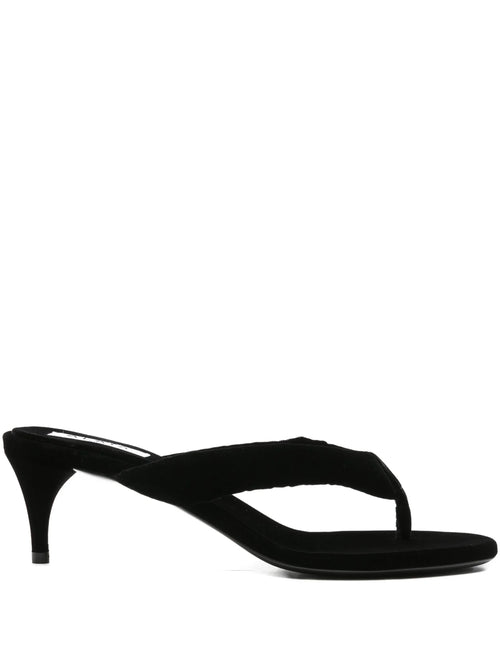 Alaïa - Heeled Thong Sandals