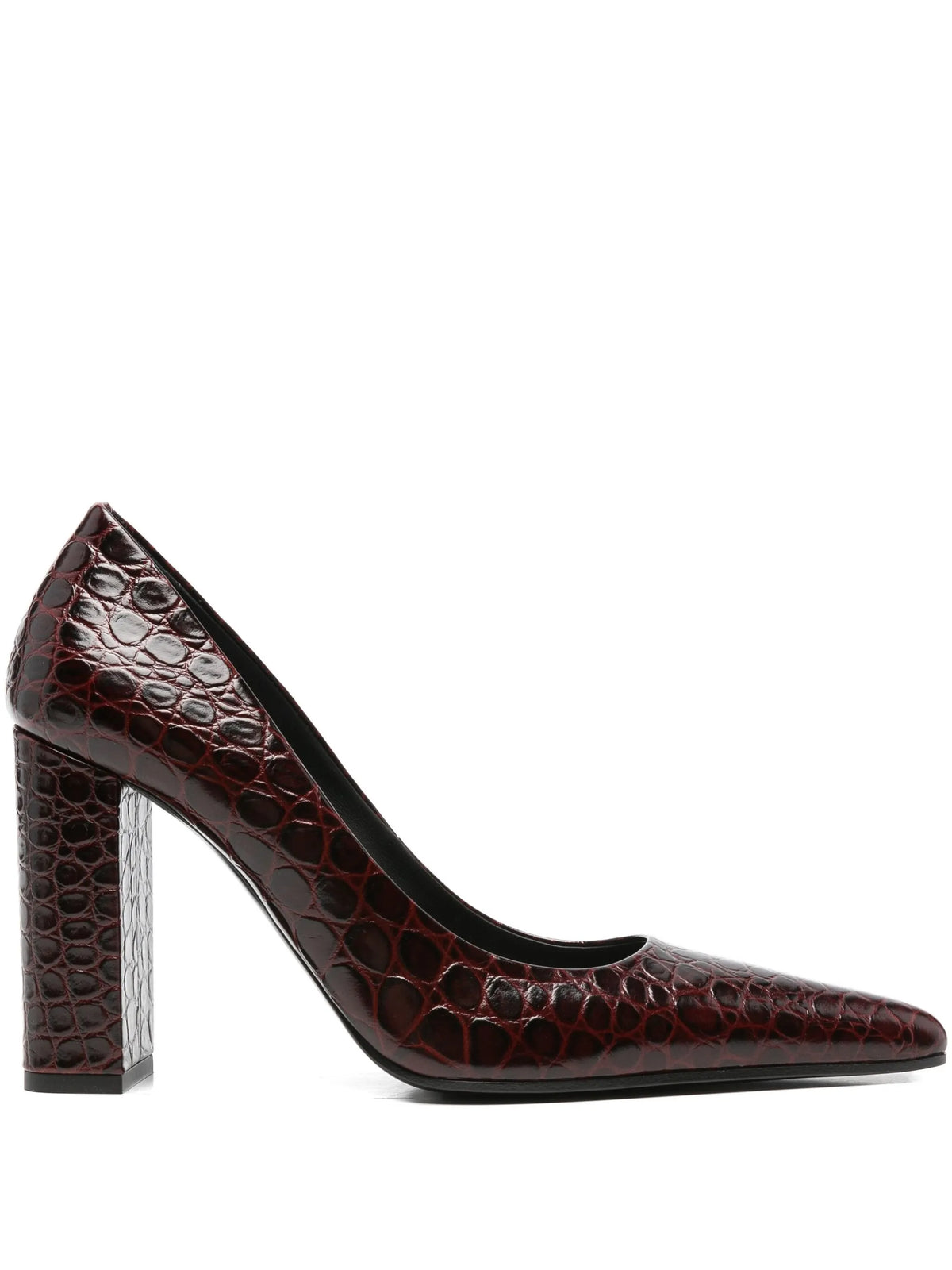 Alaïa - 90mm Leather Heeled Pumps
