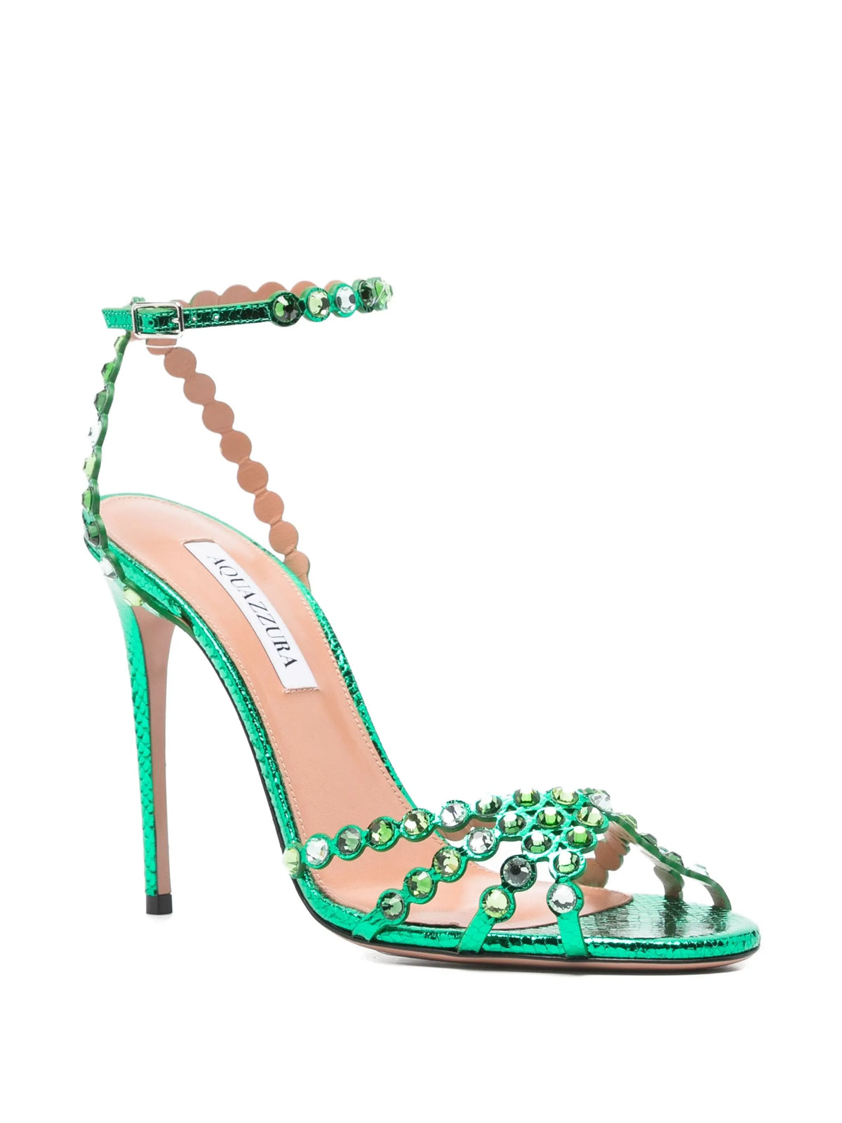 Aquazzura - 120mm Tequila Crystal-embellished Stiletto Sandals