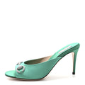 Gucci - Raso Seta Malaga Kid Crystal Horsebit Sandals