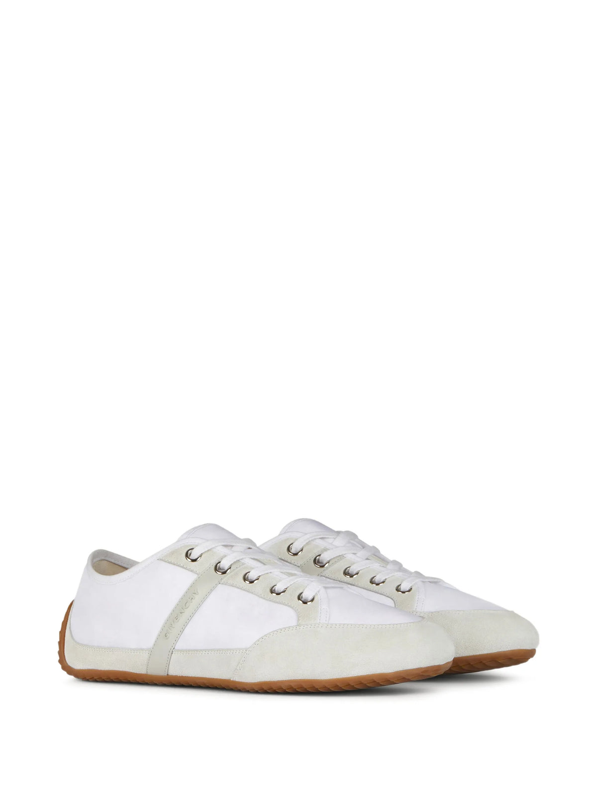Givenchy - Slim Sneakers In Nylon And Suede