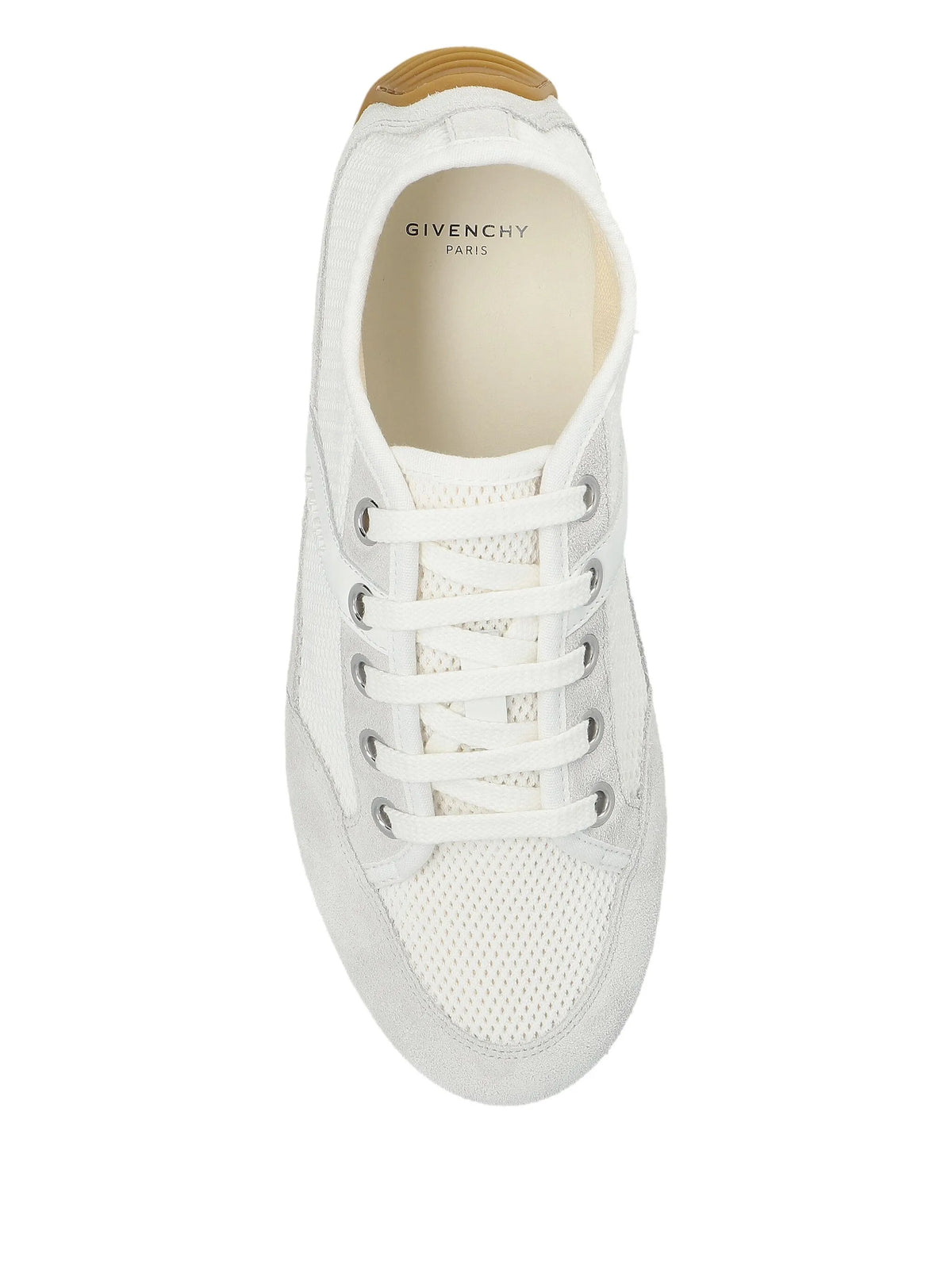 Givenchy - Slim Sneakers In Mesh And Suede