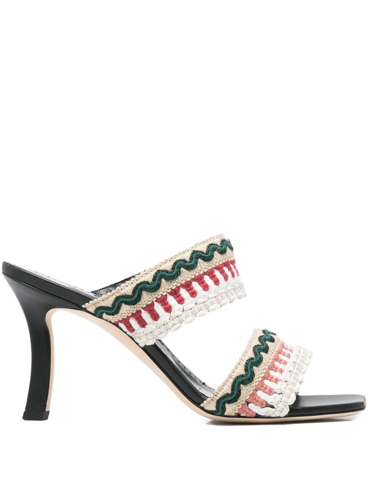 Manolo Blahnik - 95mm Mabecomu Woven Sandals