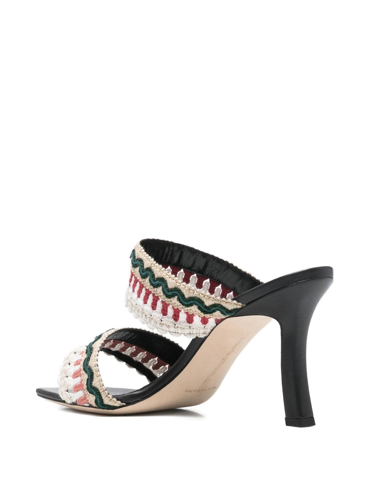 Manolo Blahnik - 95mm Mabecomu Woven Sandals