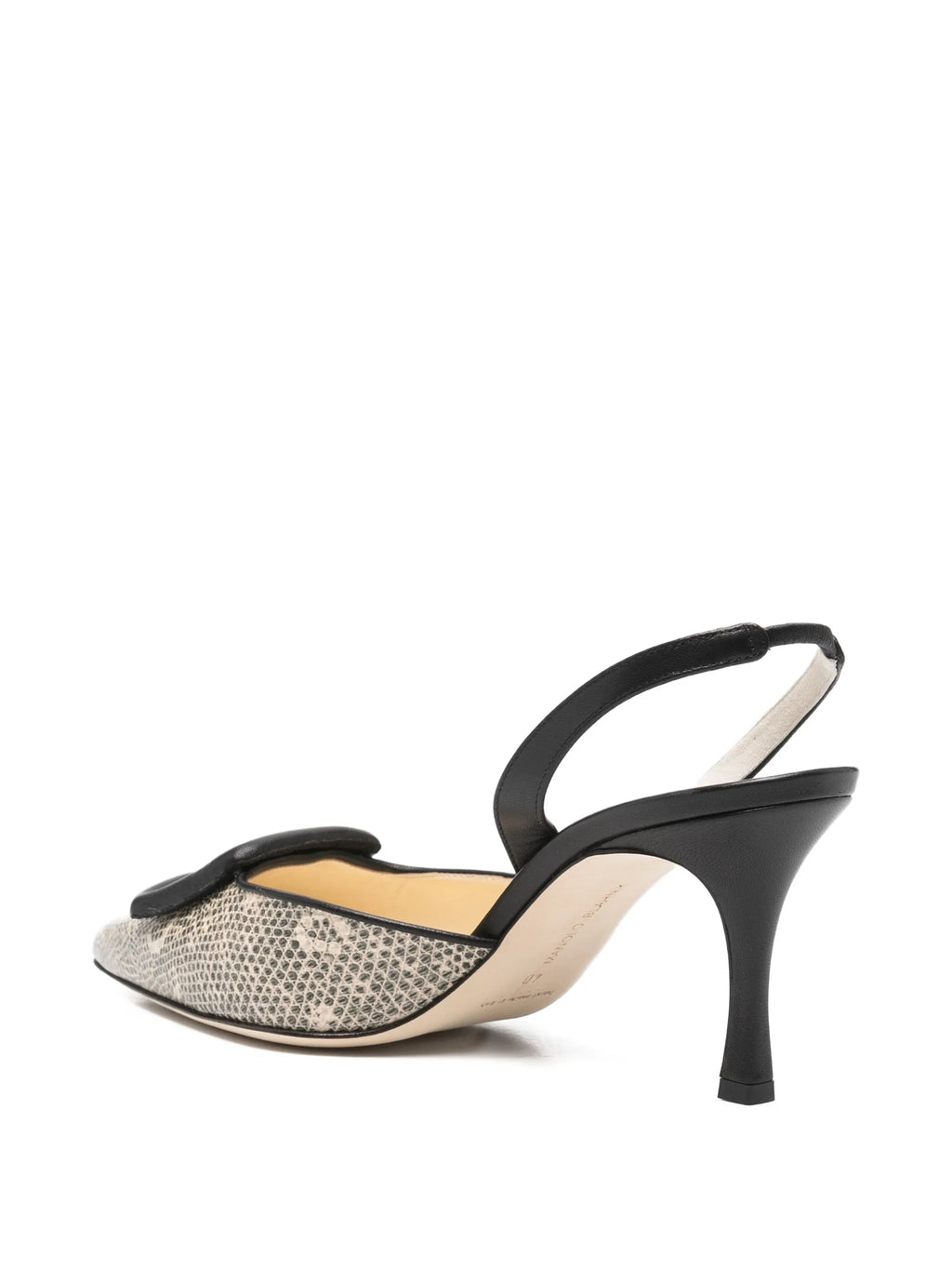 Manolo Blahnik - Mayslibi Buckle-detail Slingback Pumps